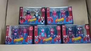 BE@RBRICK Spider Man Happy Lottery Award Pair box prize 2 body All 5 type set - Picture 1 of 1