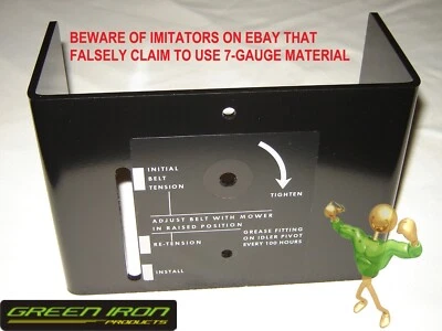 Extra Heavy Mule Drive Cover John Deere 318 322 332 140 316 317 300 with decal