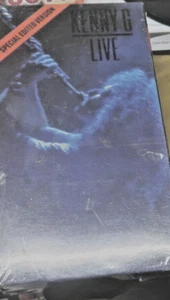 KENNY G. LIVE SPECIAL AVON EDITION " THE HOME VIDEO CONCERT" SEALED VHS - Picture 1 of 2