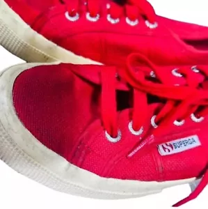 Scarpe da ginnastica vintage Superga in tela - Foto 1 di 7