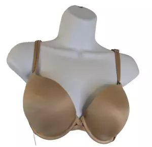Victoria's Secret, Padded demi cup bra, beige, size 36DD - Imagen 1 de 4