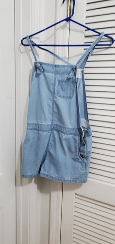 Vans salopette donna pantaloncino denim taglia S