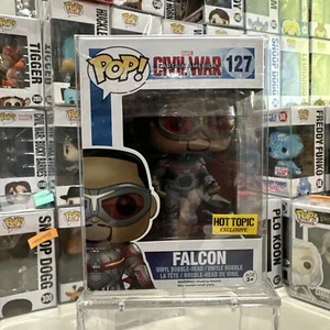 Funko Pop! Captain America Civil War- Falcon - Hot Topic #127 - Picture 1 of 8