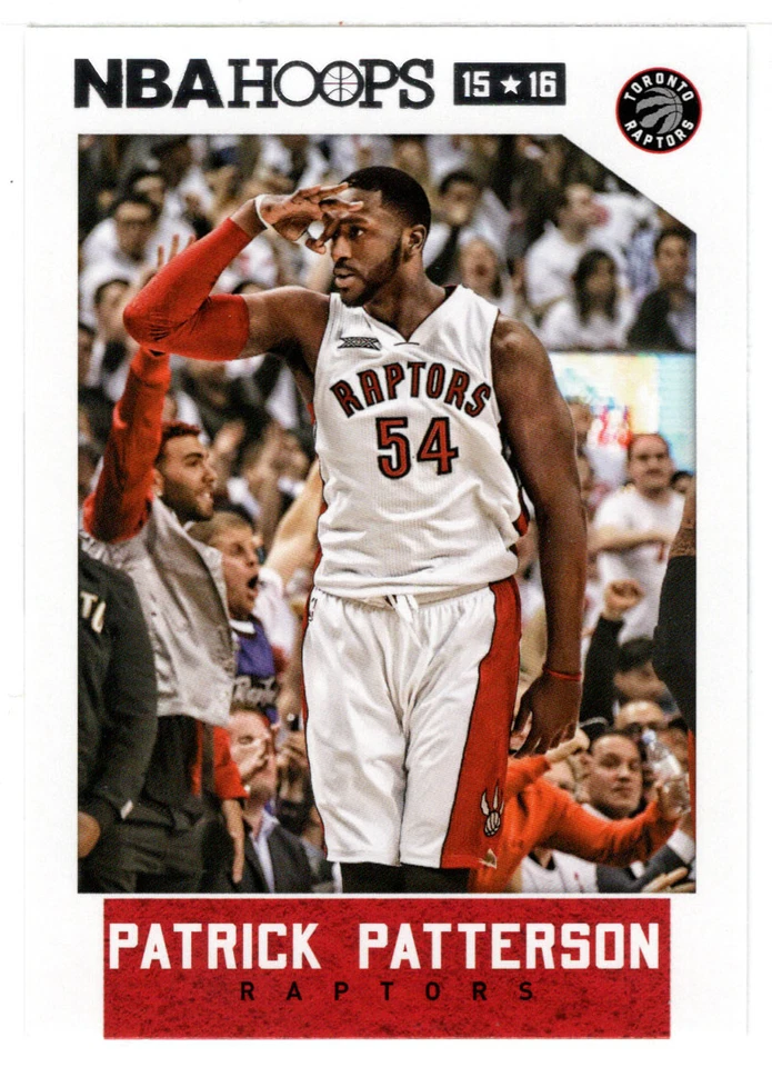 Patrick Patterson - Toronto Raptors (NBA) 2015-16 Panini Hoops # 196 MT - Image 1 of 1