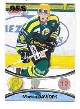 2006-07 CZECH OFS #175 Martin Davidek  HC Vsetin, Bayreuth Tigers