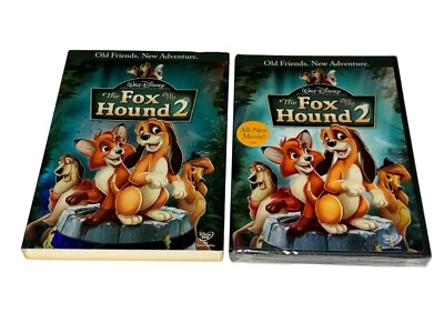 Authentic Disney: Fox and the Hound 2 II (2006 DVD Sequel) with Slipcover SEALED - Image 1 of 2