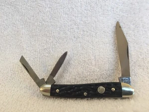 Vintage Boker Folding Pocket Knife Solingen Germany 3 Blades 3.5 inches closed - Picture 1 of 9