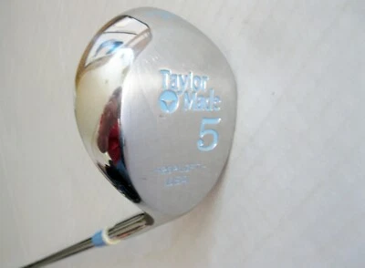 VTG Taylormade 5 Pittsburg Persimmon Metalwood RH Golf Club 40 Inch Shaft - Image 1 of 4