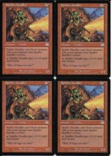 MTG: SPITFIRE HANDLER Onslaught UNCOMMON; played, Excellent condition x4
