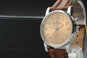 Orologio da uomo Revue Thommen 8010007 Alarm in cristallo di zaffiro a carica... - Foto 1 di 12