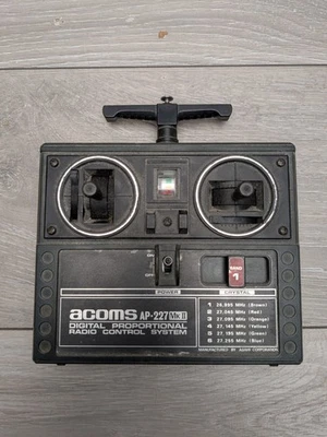 Acoms AP-227 Mk2 Radio control transmitter untested Spares/Repair  - Image 1 of 4