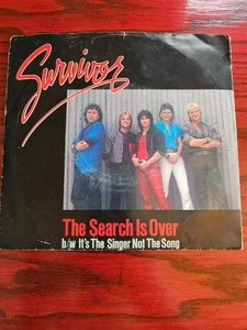 Survivor The Search Is Over/It's The Singer Not The Song 45 rpm - Picture 1 of 4