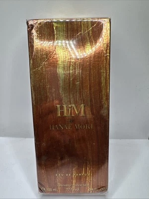 Hanae Mori HIM 3,4 OZ Eau de Parfum Spray Para Hombres Nuevo En Caja RARO Foto 1 de 2