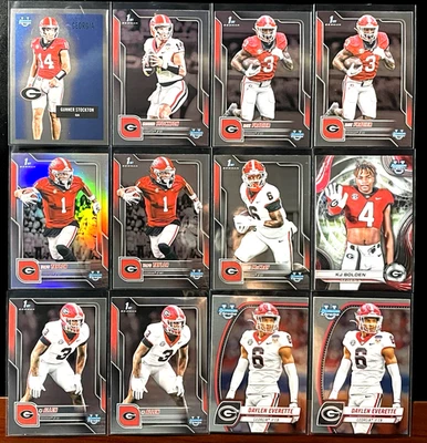 Gunner Stockton 2025 Bowman Chrome U 1955 Bowman - Georgia Bulldogs RC Lote 12 Foto 1 de 4