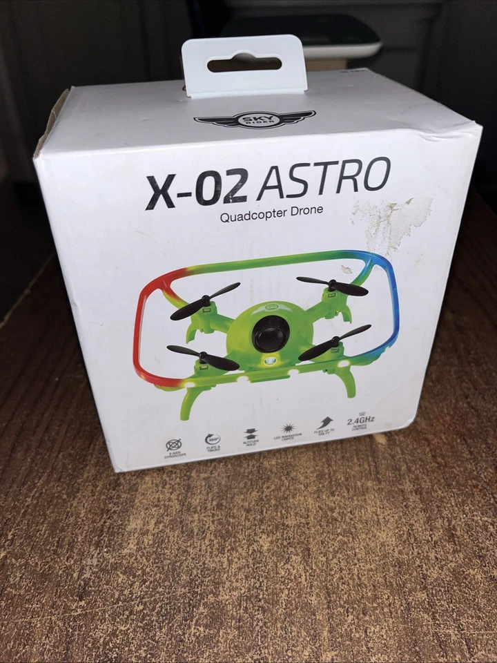 Sky Rider Thunderbird 2 QuadCoptor Drone With Wi-fi Camera Drw330 Green