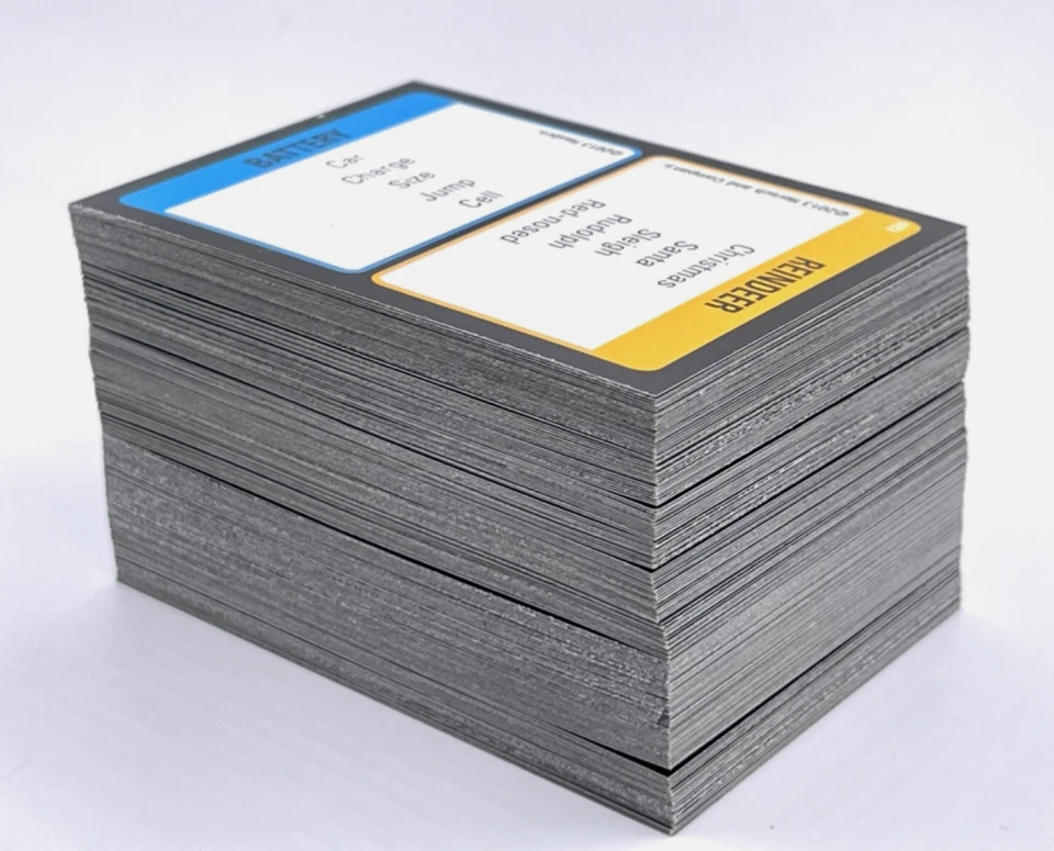 Cartas de repuesto de juego tabú - Baraja 2013-2016 Foto 1 de 2