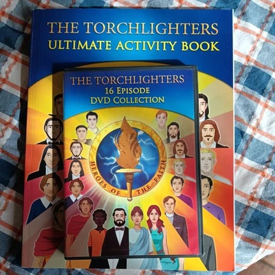 TORCHLIGHTERS: 16 Episode 4 DVD Collection & 144-page Activity Book Homeschool - Image 1 of 4