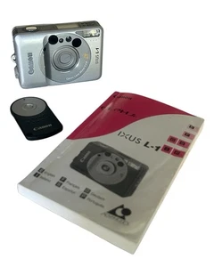 Película para cámara compacta Canon IXUS L1 APS apuntar y disparar plateada totalmente probada  - Imagen 1 de 13