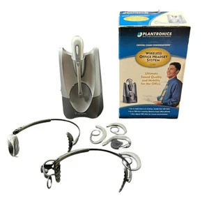 Plantronics CS50 Wireless Office Headset System w/ Charging Base - Picture 1 of 8