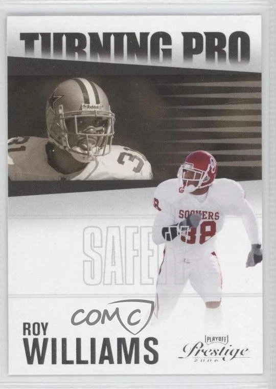 2006 Playoff Prestige Turning Pro Roy Williams #TP-5 - Image 1 of 2