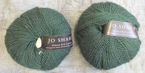 Lot of 2 skeins Jo Sharp yarn Alpaca Kid Lustre Shade 856 Dye Lot A 20841 - Picture 1 of 3