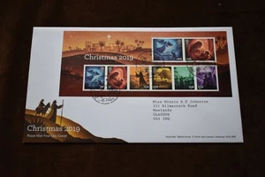 2019 First Day Cover: Christmas 2019 m/s, Bethlehem Cancel - Picture 1 of 1