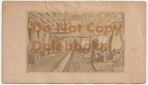 RARE Advertising Real Photo Trade Card - Empire Chain Works Philadelphia 1890? - Picture 1 of 2