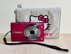 Canon PowerShot A2300 HD 16.0MP Pink Digital Camera - Picture 1 of 9