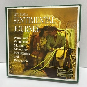 Let's Take a Sentimental Journey Readers Digest Album Set 9 Vinyl Records Box - Picture 1 of 5