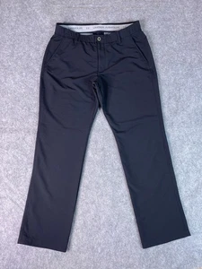 Pantalone Under Armour Uomo 36x32 Nero Golf Performance Elasticizzato Vestibilità Dritta - Foto 1 di 16