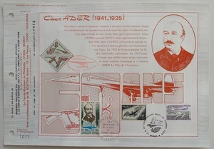 Feuillet Spécial Ardenne 25 Clément Ader Aviation - Picture 1 of 2