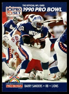 1990 Pro Set Barry Sanders Detroit Lions #413 - Picture 1 of 2