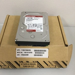 Western Digital Red Pro (7200 RPM, 3,5", SATA III, 256 MB di cache) 10 TB interno... - Foto 1 di 4