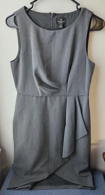 Worthington 4P маленький серый оболочка платье без рукавов карьера работы с подкладкой новый с Ярлыками - Изображение 1 из 4