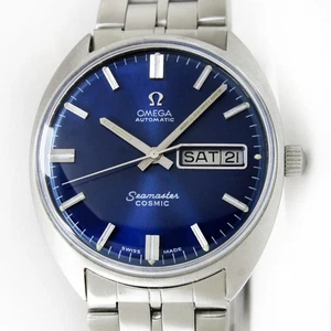 Vintage Omega Seamaster Cosmic D/D 35mm Men Steel Watch Ref 166.036 - Picture 1 of 16