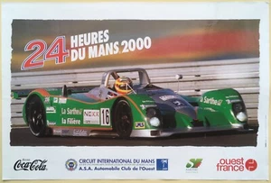  Le Mans 2000  Pescarolo Courage Peugeot.  Official  ACO poster  - Foto 1 di 4