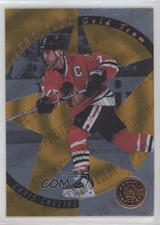 1997-98 Pinnacle Certified Certified Team Promo Gold Chris Chelios #5 HOF