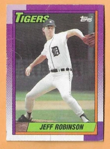 JEFF ROBINSON DETROIT TIGERS #42 - TOPPS NM-MT 1990 - Picture 1 of 2