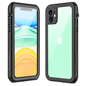 For iPhone 11 / 11 Pro / Pro Max Case Crystal Ultra Clear Waterproof Shockproof - Imagen 1 de 7