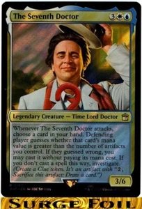 1x - The Seventh Doctor - SURGE FOIL - Universe Beyond: Doctor Who - NM MTG - Bild 1 von 1