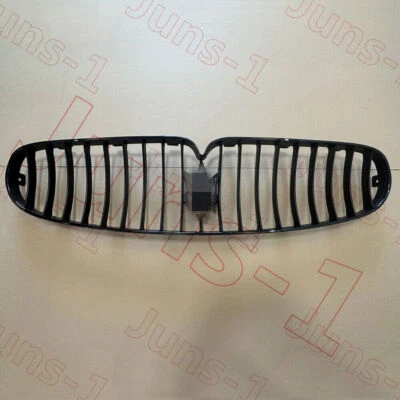 Parrilla del capó central del parachoques delantero negro brillante para Maserati GranTurismo 2008-2017 Foto 1 de 4