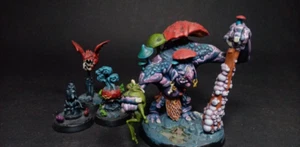 Painted Mollog's Mob underworld warband AoS - Picture 1 of 12