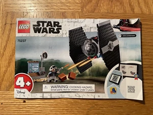 Lego Star Wars 75237 TIE Fighter Attack Instruction Manual Only - Picture 1 of 1