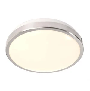 Plafoniera LED CCT 15W lampada tonda soffitto parete 3 in 1 luce esterni balcone - Imagen 1 de 7