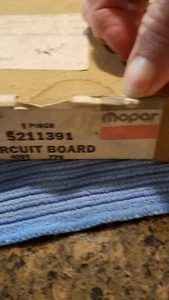 INSTRUMENT PANEL CIRCUIT BOARD NON RALLEY 79 OMNI HORIZON NOS MOPAR #5211391 - Picture 1 of 6