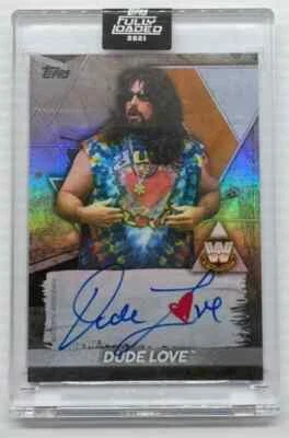2021 Topps WWE Fully Loaded Dude Love Legends Uncirculated Auto Autograph #L-DL - Image 1 of 2