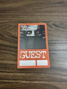Alice Cooper 2004 The Eyes of Alice Cooper Concert Tour Guest Backstage Pass - Picture 1 of 2