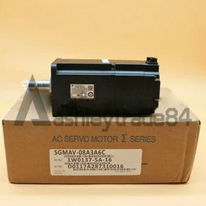 ONE New   SGMAV-08A3A6C Servo Motor #A6-37 - Bild 1 von 4
