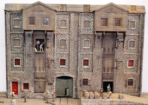Maltings warehouse V19set UNPAINTED OO Scale Langley Models Kit 1/76 Building - Picture 1 of 4