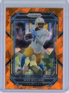 MIKE WILLIAMS 2022 Panini Prizm ORANGE ICE #152 Chargers - Picture 1 of 1